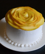 Eggless Mango Cream Cake Recipe