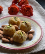 Sugar Free Paneer Almond Ladoo  - Indian Milk Sweet Recipes