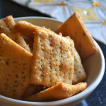 Sourdough Sesame Crackers Recipe