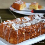 Eggless Lemon Coconut Bread