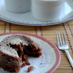 Eggless Molten Lava Cake