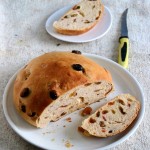 Eggless Julekake – Norwegian Christmas Bread