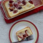 Eggless Plum Clafoutis