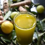 Fresh Turmeric Curry Leaves Juice – Healthy Juice Recipes