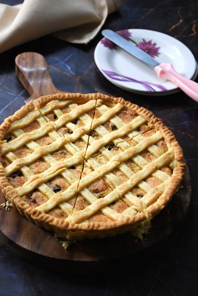 Eggless Ricotta Tart Recipe