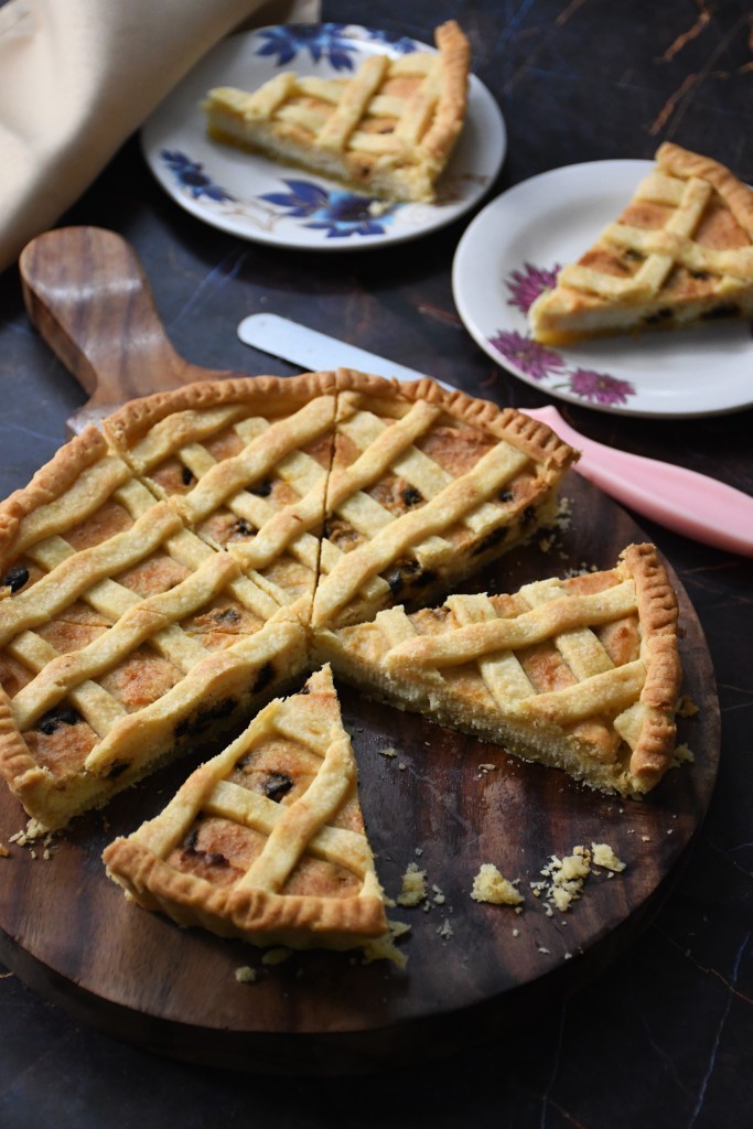 Eggless Ricotta Tart Recipe